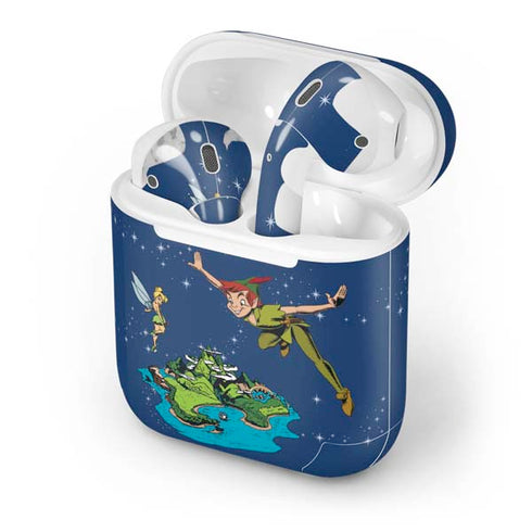 Disney Peter Pan and Tinker Bell in Neverland Apple AirPods Skin