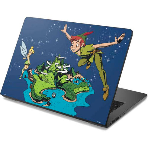 Disney Peter Pan and Tinker Bell in Neverland Dell Chromebook Skin
