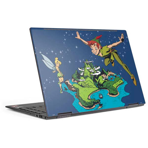 Disney Peter Pan and Tinker Bell in Neverland HP Envy Skin