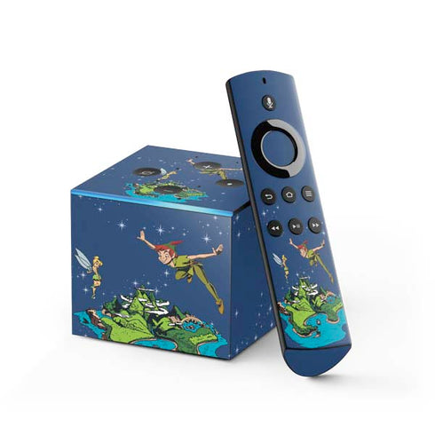 Disney Peter Pan and Tinker Bell in Neverland Fire TV Cube Skin