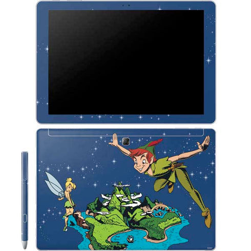 Disney Peter Pan and Tinker Bell in Neverland Galaxy Book 12in Skin