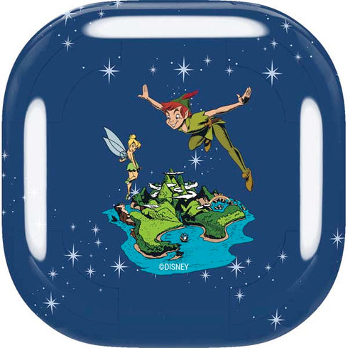 Disney Peter Pan and Tinker Bell in Neverland Galaxy Buds Live Skin