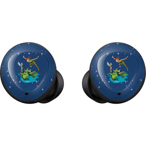 Disney Peter Pan and Tinker Bell in Neverland Galaxy Buds Skin