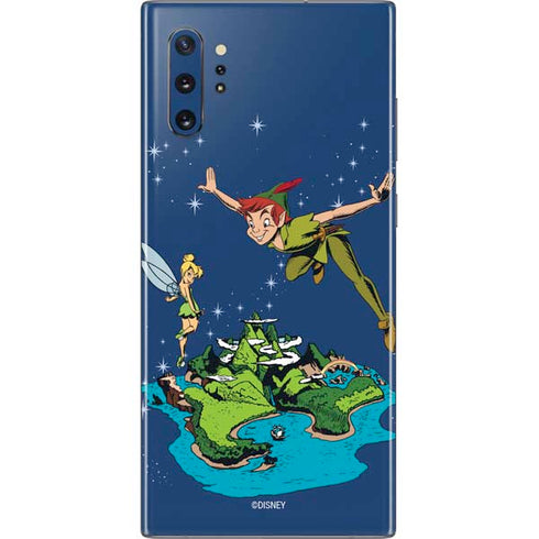 Disney Peter Pan and Tinker Bell in Neverland Galaxy Note 10 Plus Skin