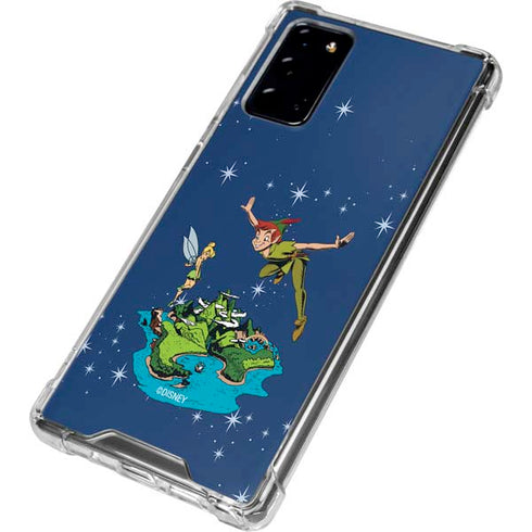 Disney Peter Pan and Tinker Bell in Neverland Galaxy Note20 5G Clear Case