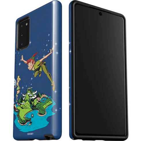 Disney Peter Pan and Tinker Bell in Neverland Galaxy Note20 5G Pro Case