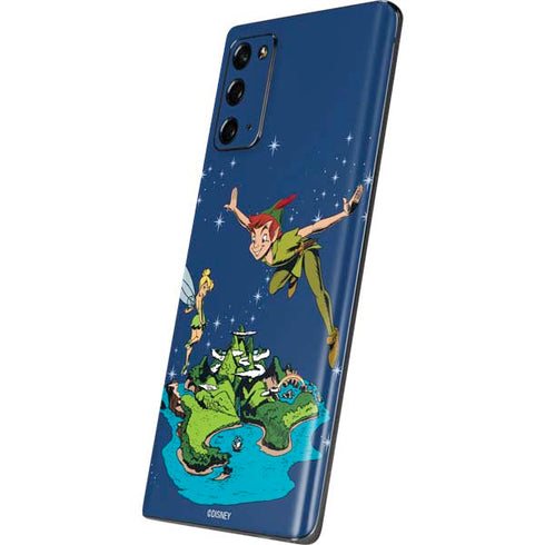 Disney Peter Pan and Tinker Bell in Neverland Galaxy Note20 5G Skin