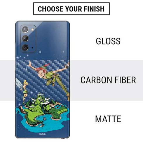 Disney Peter Pan and Tinker Bell in Neverland Galaxy Note20 5G Skin