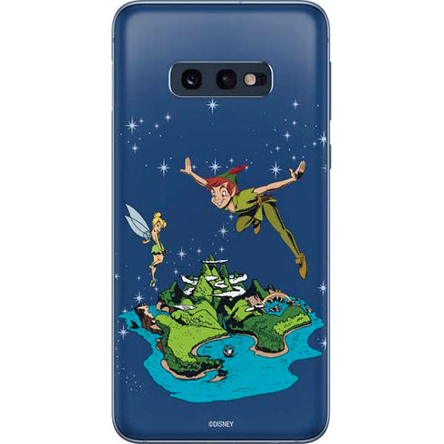 Disney Peter Pan and Tinker Bell in Neverland Galaxy S10e Skin