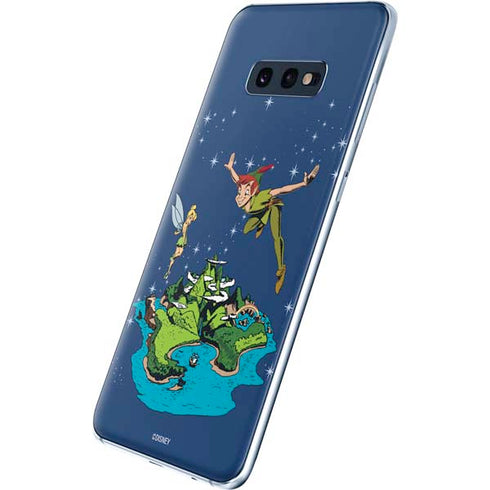 Disney Peter Pan and Tinker Bell in Neverland Galaxy S10e Skin