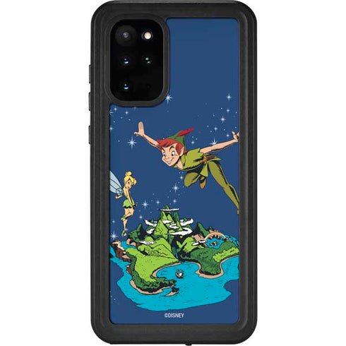 Disney Peter Pan and Tinker Bell in Neverland Galaxy S20 Plus Waterproof Case