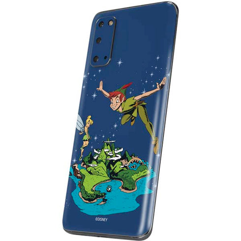 Disney Peter Pan and Tinker Bell in Neverland Galaxy S20 Skin