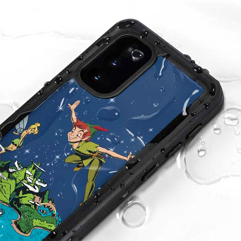 Disney Peter Pan and Tinker Bell in Neverland Galaxy S20 Waterproof Case