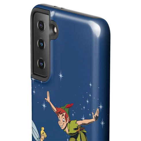 Disney Peter Pan and Tinker Bell in Neverland Galaxy S21 FE Pro Case