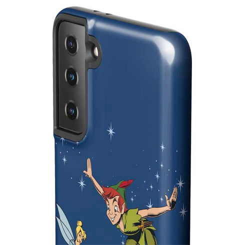 Disney Peter Pan and Tinker Bell in Neverland Galaxy S21 Plus 5G Pro Case
