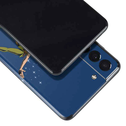 Disney Peter Pan and Tinker Bell in Neverland Galaxy S21 Plus 5G Skin