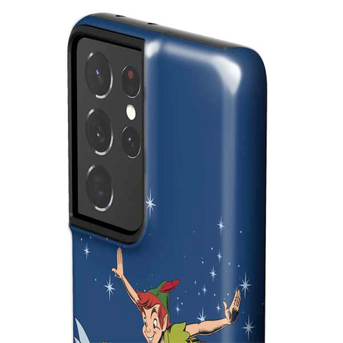 Disney Peter Pan and Tinker Bell in Neverland Galaxy S21 Ultra 5G Pro Case