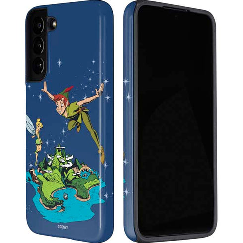Disney Peter Pan and Tinker Bell in Neverland Galaxy S22 Plus Pro Case