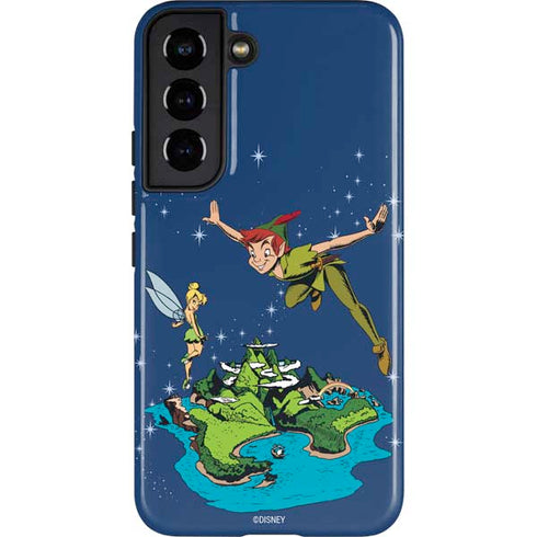 Disney Peter Pan and Tinker Bell in Neverland Galaxy S22 Pro Case
