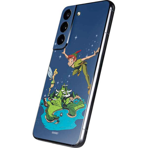 Disney Peter Pan and Tinker Bell in Neverland Galaxy S22 Skin