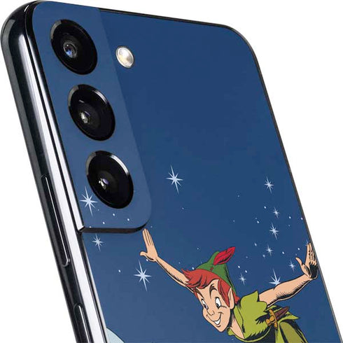 Disney Peter Pan and Tinker Bell in Neverland Galaxy S22 Skin