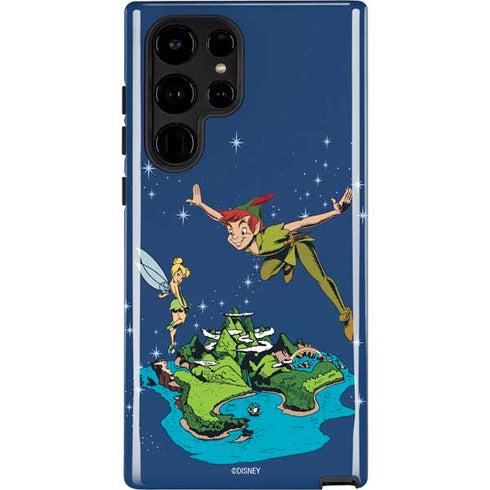 Disney Peter Pan and Tinker Bell in Neverland Galaxy S22 Ultra Pro Case