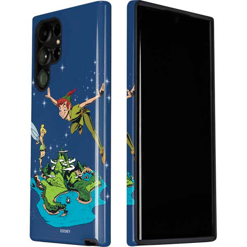 Disney Peter Pan and Tinker Bell in Neverland Galaxy S22 Ultra Pro Case