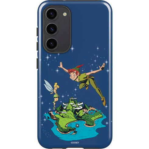 Disney Peter Pan and Tinker Bell in Neverland Galaxy S23 Plus Pro Case