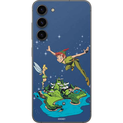 Disney Peter Pan and Tinker Bell in Neverland Galaxy S23 Plus Skin