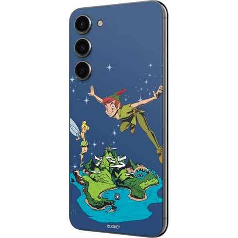 Disney Peter Pan and Tinker Bell in Neverland Galaxy S23 Plus Skin
