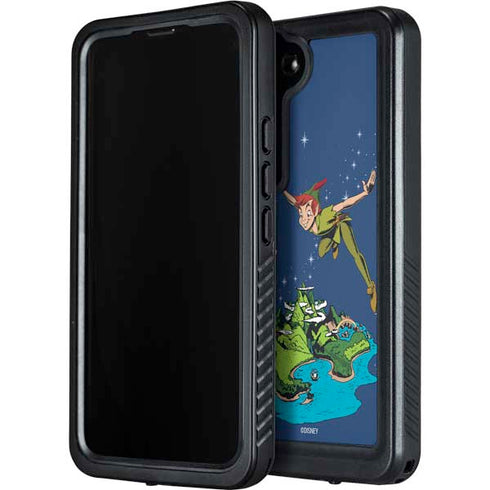 Disney Peter Pan and Tinker Bell in Neverland Galaxy S23 Plus Waterproof Case