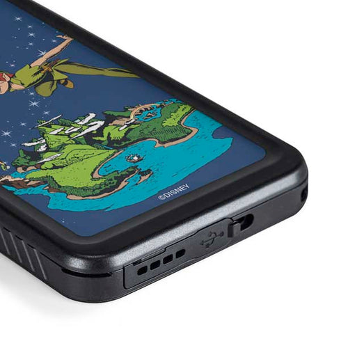Disney Peter Pan and Tinker Bell in Neverland Galaxy S23 Plus Waterproof Case