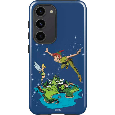 Disney Peter Pan and Tinker Bell in Neverland Galaxy S23 Pro Case