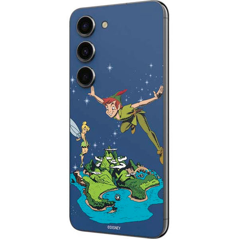 Disney Peter Pan and Tinker Bell in Neverland Galaxy S23 Skin