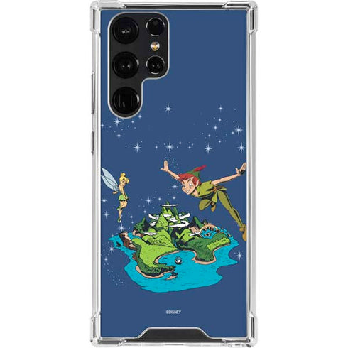 Disney Peter Pan and Tinker Bell in Neverland Galaxy S23 Ultra Clear Case