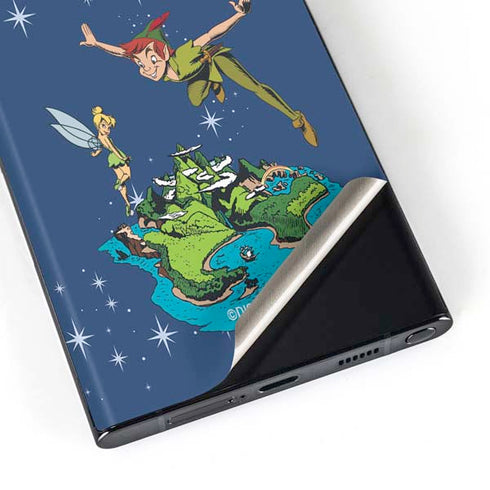 Disney Peter Pan and Tinker Bell in Neverland Galaxy S23 Ultra Skin