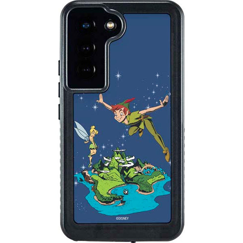 Disney Peter Pan and Tinker Bell in Neverland Galaxy S23 Waterproof Case