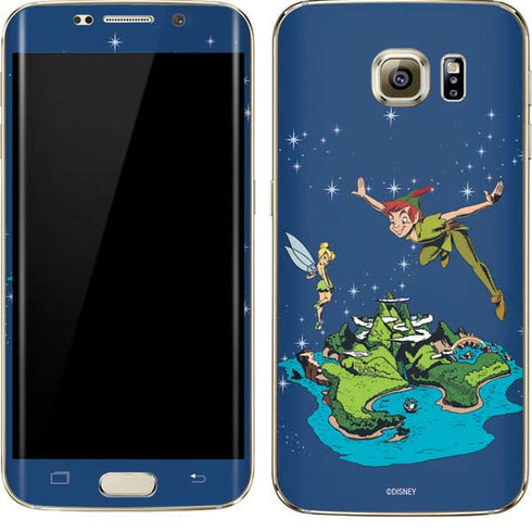 Disney Peter Pan and Tinker Bell in Neverland Galaxy S7 Edge Skin