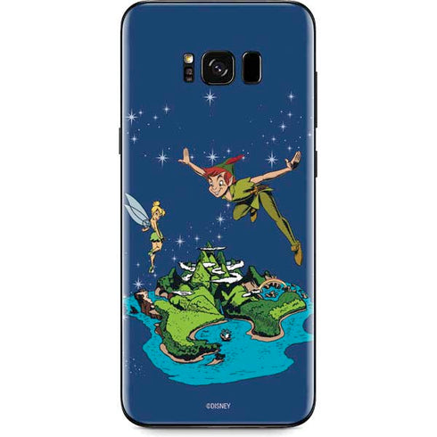 Disney Peter Pan and Tinker Bell in Neverland Galaxy S8 Plus Skin