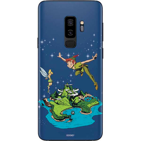 Disney Peter Pan and Tinker Bell in Neverland Galaxy S9 Plus Skin