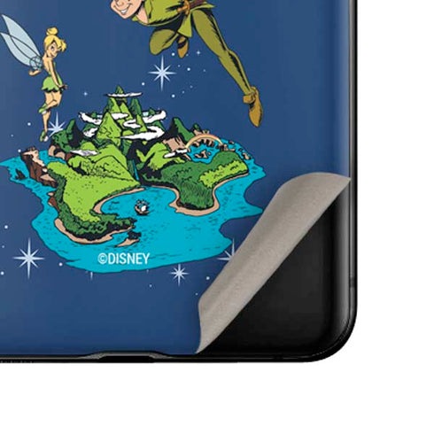 Disney Peter Pan and Tinker Bell in Neverland Galaxy Z Flip Skin