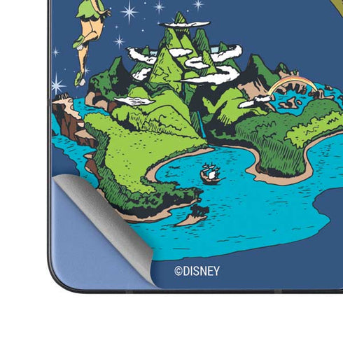 Disney Peter Pan and Tinker Bell in Neverland Galaxy Z Fold5 5G Skin