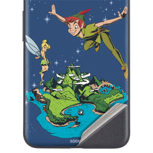 Disney Peter Pan and Tinker Bell in Neverland Google Pixel 4a 5G Skin