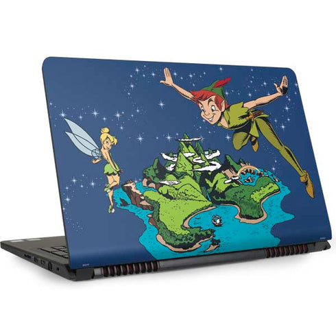 Disney Peter Pan and Tinker Bell in Neverland Dell Inspiron Skin