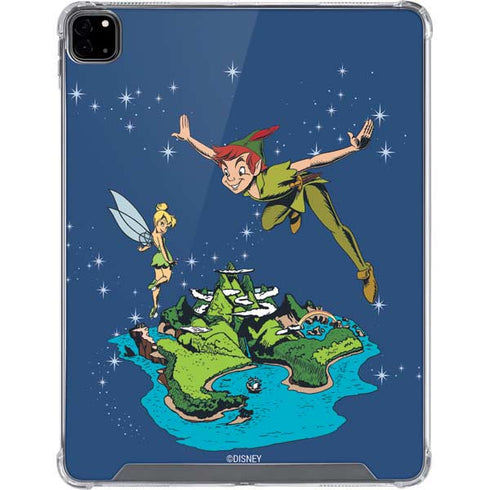 Disney Peter Pan and Tinker Bell in Neverland iPad Pro 12.9in (2020) Clear Case