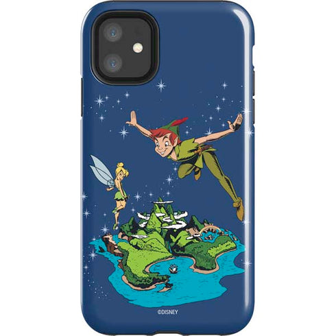 Disney Peter Pan and Tinker Bell in Neverland iPhone 11 Impact Case