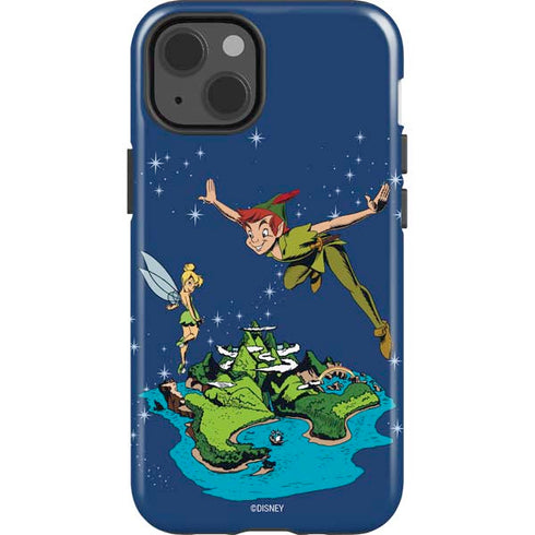 Disney Peter Pan and Tinker Bell in Neverland iPhone 14 Impact Case