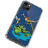 Disney Peter Pan and Tinker Bell in Neverland iPhone 14 Plus Clear Case