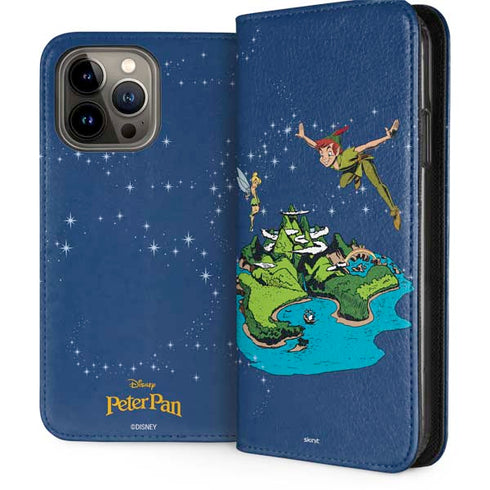 Disney Peter Pan and Tinker Bell in Neverland iPhone 14 Pro Max Folio Case