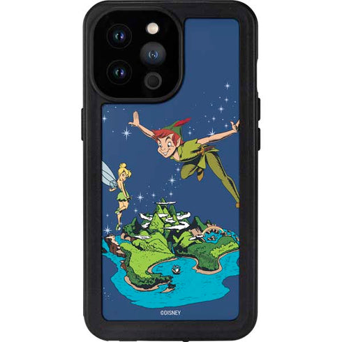 Disney Peter Pan and Tinker Bell in Neverland iPhone 14 Pro Max Waterproof Case